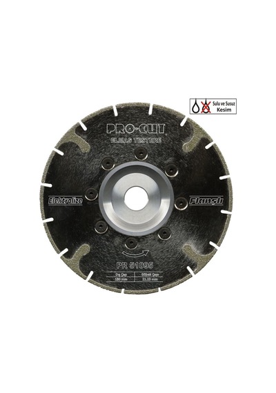 Procut Elekrolize Testere Flanşlı 230 Ece