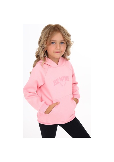 Toontoy Kız Çocuk Baskılı Sweatshirt Pembe
