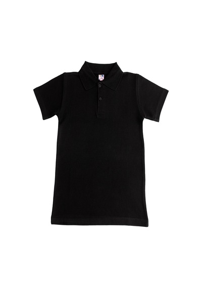 Angelos Girls Kız Çocuk Okul Tarz %100 Pamuk T-shirt -5-17 Yaş Ag006 Siyah