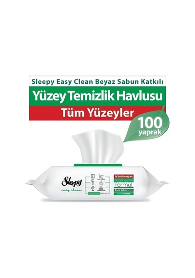 Yüzey Temizlik Havlusu 100 Yaprak 4 Adet Diğer