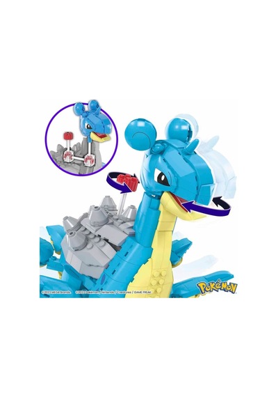 Hkt26 Mega Pokémon Lapras 527 Parça +8 Yaş