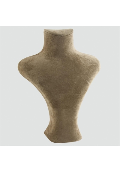 Zenviac456 23 Cm Manken Anfora Kumaş Zenviac45678 Açık Kahverengi