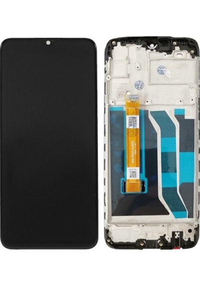 Realme C3 Uyumlu Çıtalı Hk Lcd Ekran Dokunmatik