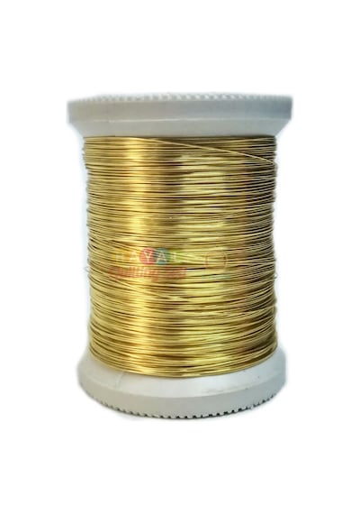 Hayal Filografi Teli Parlak Altın Sarısı Renk100 Gr. 150 Mt