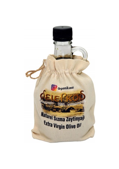 Organik Ova Selefkos Erken Hasat Soğuk Sıkım Zeytinyağı 500 ML