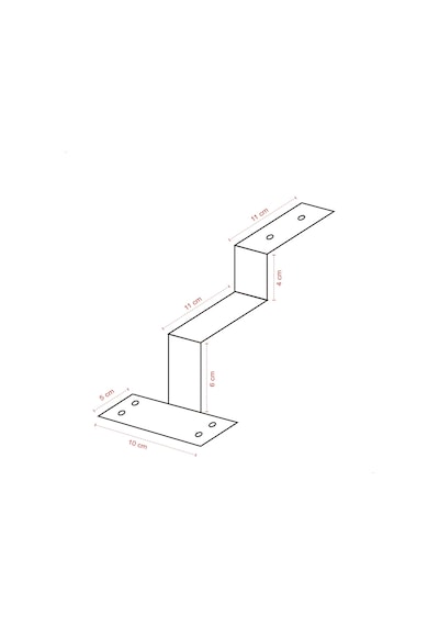 Kiremit Çatı Ayağı Aşık Ray Tip