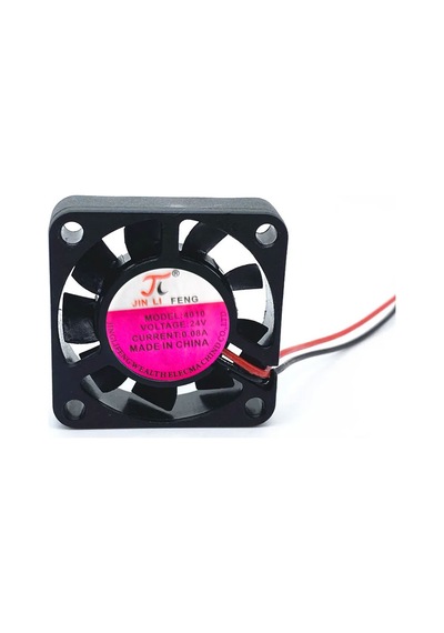 4cm 24v 2 Pinli Fan 4cm X 4cm X 1cm 2 Pimli Dc 24volt Fan