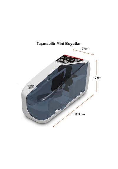 Hymark Kağıt Para Sayma Makinesi Mini Taşınabilir Uv Lamba