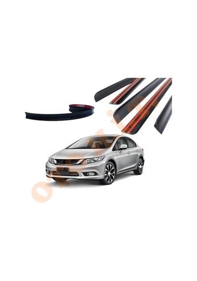 Honda Civic Fb7 Uyumlu Bagaj Üstü Spoiler Mat Siyah
