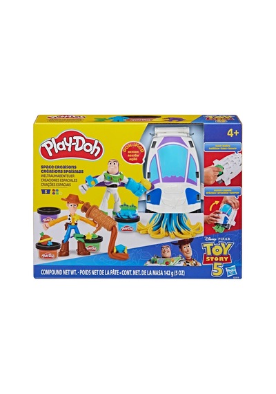 Play-doh Oyuncak Hikayesi Uzay Eserleri Çok Renkli