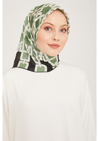 Armine Sura İpek Eşarp 23ka9007 58 Yeşil
