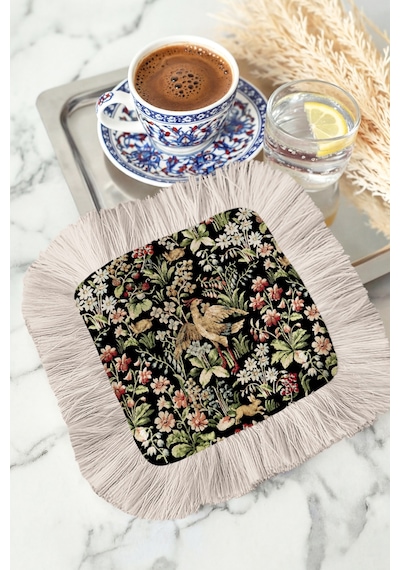 Vintage Kuşlu Bahar Saçaklı Sunum Peçetesi - Doğal Çiçekli Retro Siyah Krem Bardak Altlığı Mendil Okyanus Yanık Turuncu Vintage Kuşlu Bahar Saçaklı Sunum Peçetesi - Doğal Çiçekli Retro Siyah Krem Bardak Altlığı Mendil Okyanus Yanık Turuncu