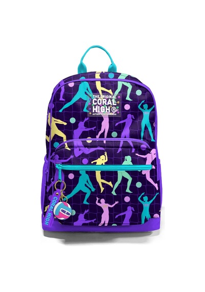Coral High Mor Voleybol Desenli Okul Sırt Çantası 23636