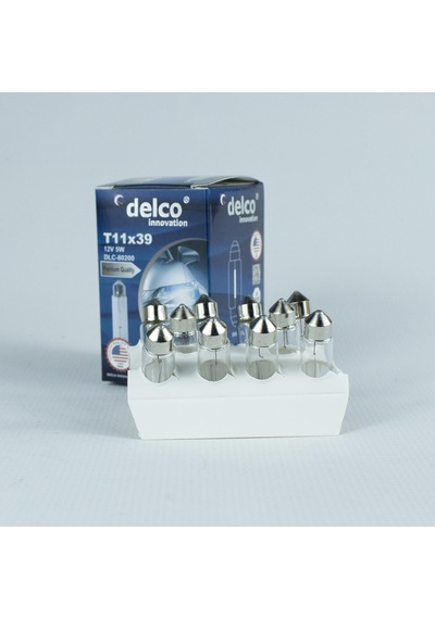 Delco U.s.a Sofit Ampul 12 Volt 39mm 5w T11x39 10 Adet