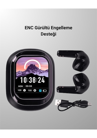 Şık, Akıllı Ve Güçlü: Led Ekranlı Kablosuz Kulaklık Seti