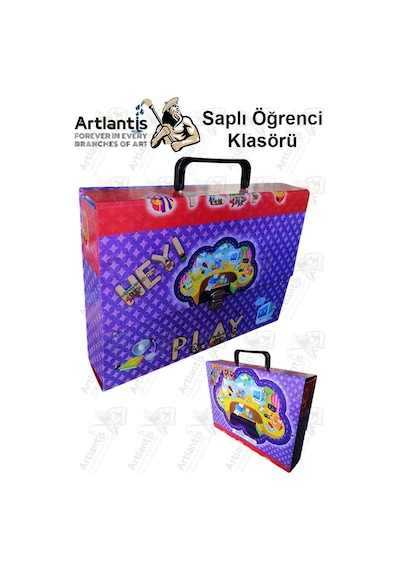 Saplı Klasör 1 Adet Kolplu Klasör Öğrenci Klasörü 32x24x7 Cm Saplı Çanta Saplı Dosya Okul Sınıf Turuncu