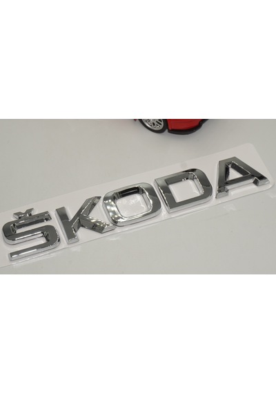 Skoda Bagaj Krom ABS 3M 3D Yazı Logo Amblem