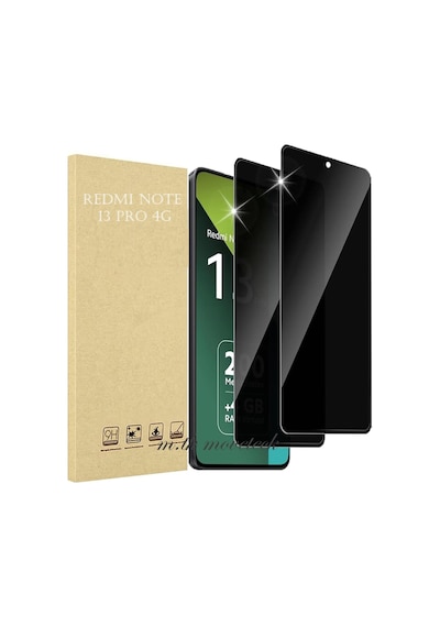 Xiaomi Redmi Note 13 Pro 4g Hayalet Ekran Koruyucu Cam 5d Hard Privacy Tempered Glass Full
