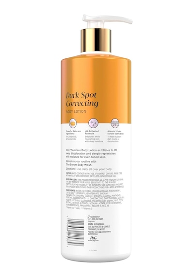 Olay Aha & Vitamin C + Niacinamide Koyu Leke Karşıtı Vücut Losyonu 502ml