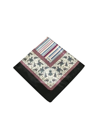 Yenisinial Nurşah Polyester Eşarp Desen 2 Mavi