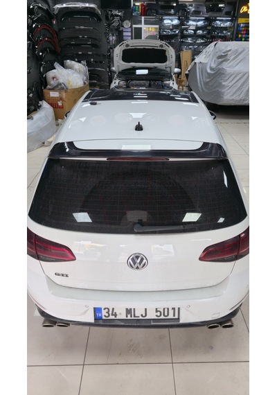 Golf 7 - 7.5 2013-2020 Spoyler Plastik Boyasız