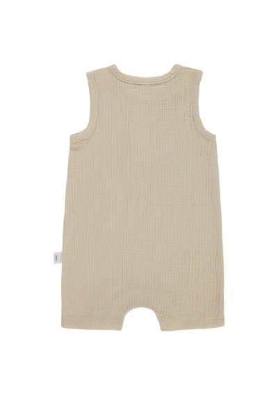 Civil Baby Likralı Müslin 6-18 Ay Tulum - Kahverengi Soft Vizon
