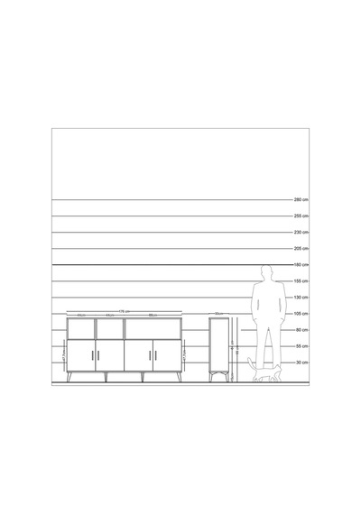 Arges Konsol 6 Raflı 4 Kapaklı 176x30x99 Antrasit-antrasit Antrasit - Antrasit Arges Konsol 6 Raflı 4 Kapaklı 176x30x99 Antrasit-antrasit Antrasit - Antrasit