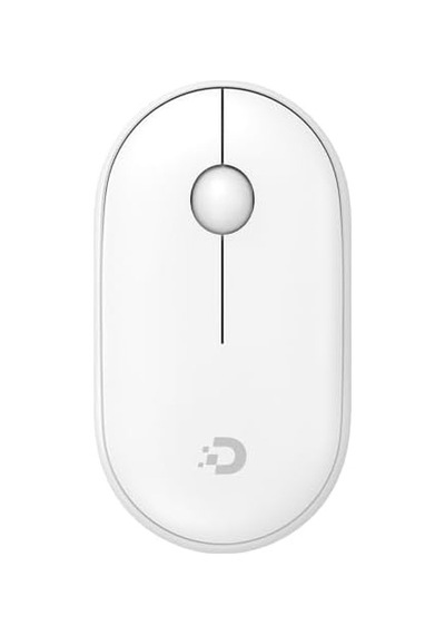 Daxi Mx300 Mobile Pro Sessiz Kablosuz Mouse Bluetooth Ve 2.4ghz Wireless Bağlantı Beyaz