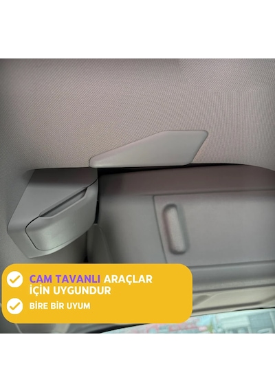 Citroen Berlingo Seperatör Demiri Döşeme Kapağı Cam Tavanlı Araç