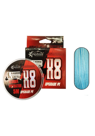 Hook Line 8x Upgrade Pe Bloody Predator Assist İpi 5mt Mavi Standart - 50 Lbs