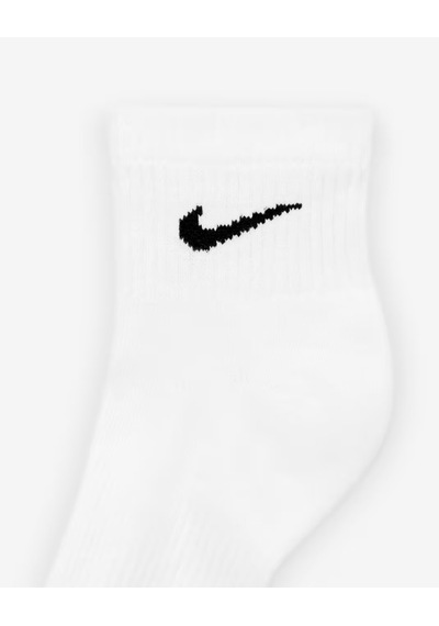 Nike Everyday Plus Destekli Antrenman Bilek Çorapları 3 Çift Beyaz Sx6890-100