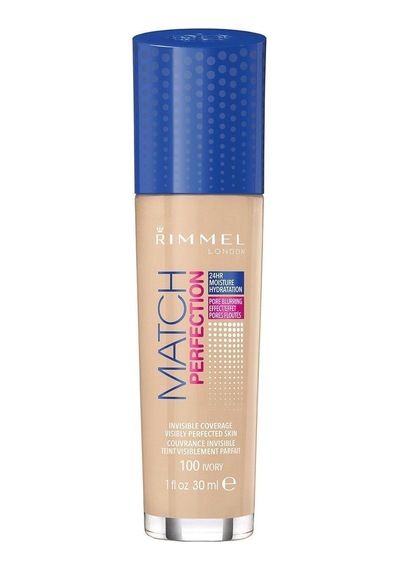 Rimmel Fondöten Match Perfection 100 Ivory