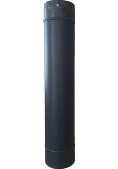 0,40 Mm Mat Siyah Soba Borusu 50 Cm