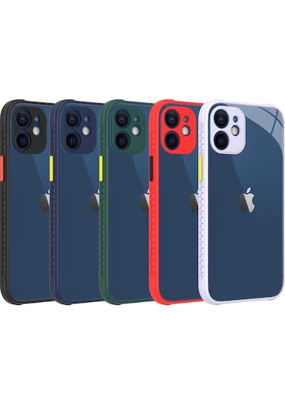 Apple Uyumlu iPhone 12 Mini Uyumlu Kaff Kılıf-koyu Yeşil Koyu Yeşil -