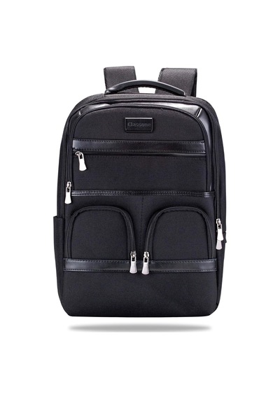 Classone Bp-bs200 Business Vıp B2 -serisi 15.6 İnch Uyumlu Wtx Pro Su Geçirmez Kumaş Laptop Sırt Çantası -siyah