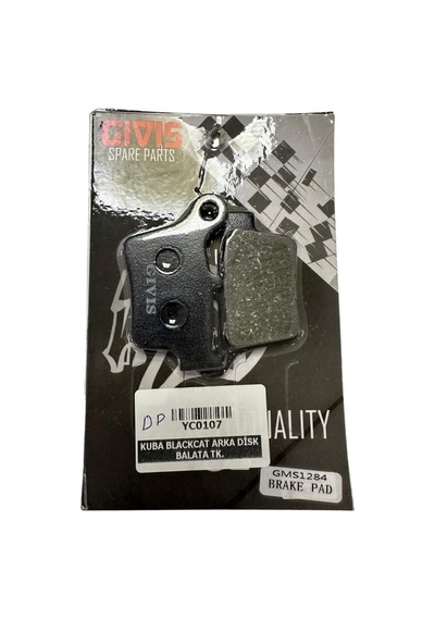 Kuba Blackcat Arka Disk Balata Tk. Yc0107