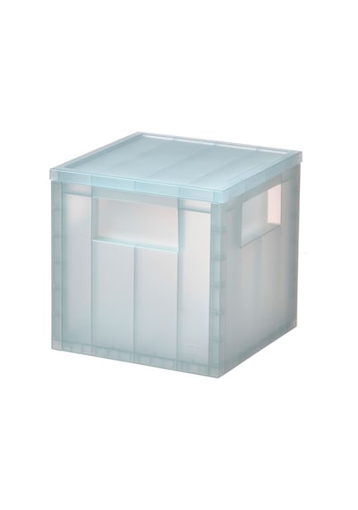 Ikea Pansartax Kapaklı Depolama Kutusu 16.5 X 16.5 X 16.5 Cm Şeffaf