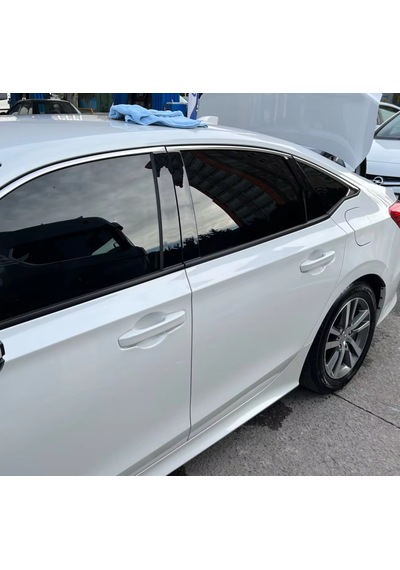 Civic Fe1 2022+ İçin Uyumlu Plastik Kapı Direk Kaplama Seti Piano
