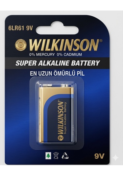 Wilkinson Alkalin 9v Pil