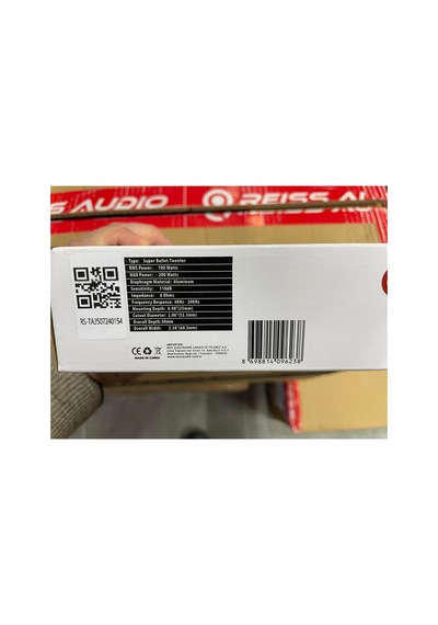 Rs-ta35 6 Cm Tweeter 200 Watt Maximum Power Super Bullet Tweeter Çift Fiyatıdır