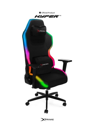 Xprime Hyper Pro Argb Ledli + Hoparlörlü Oyuncu Koltuğu Çok Renkli