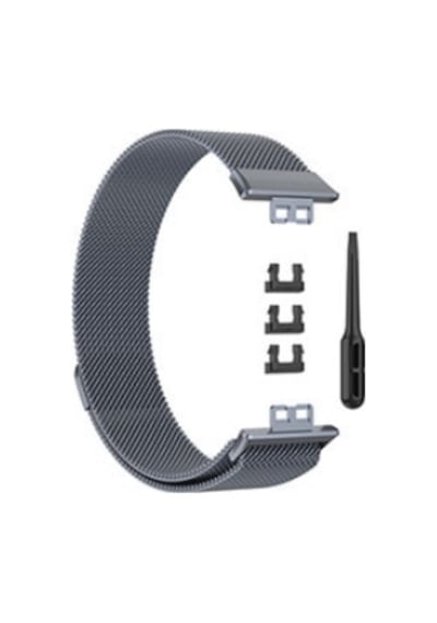 Huawei Watch Fit Metal Kordon Dönüştürücü Mkst- Gümüş