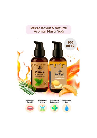 Natural & Kavun Aromalı Masaj Yağı 100 Ml Doğal, Ferahlatıcı Ve Rahatlatıcı Vücut Bakım Yağı - 744636970