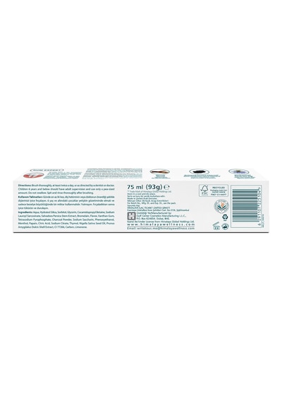 Himalaya Ultra Whitening Bitkisel Beyazlatıcı Diş Macunu 75 ML