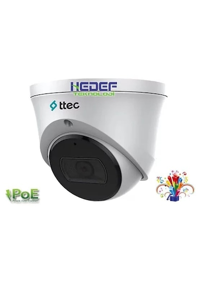Ttec Ipdp-2330m-m Lite 2mp 2,8mm Sabit Lensli Ir İp Dome