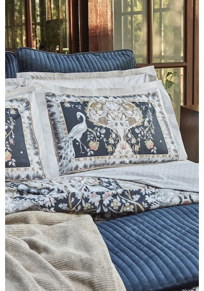 Karaca Home Pavo Çift Kişilik Winter Set Mavi