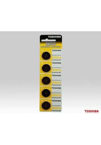Toshıba Cr 2016 Lıthıum 5li Pil