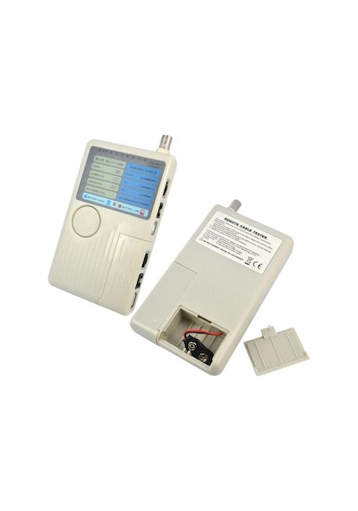 Kablo Test Cihazı Rj11 Rj45 Usb Bnc Lan Ağ Kablosu Test Cihazı