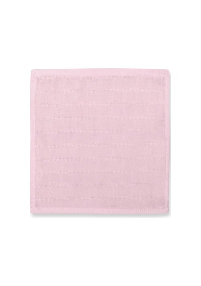 %100 Pamuk Müslin Bebek Ağız Bezi Paketi Mono Lapin Matcha Green & Innocent Pink 10 Lu Agzbez-10l-mhgınp Çok Renkli
