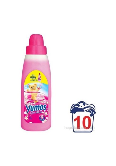 Yumoş Çamaşır Yumuşatıcısı Çiçek Bahçesi 1 Lt Tekli